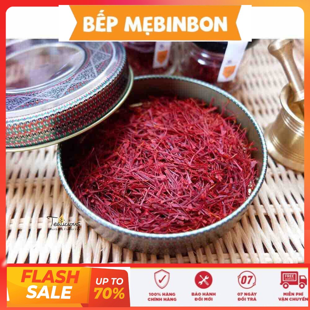 NHUỴ HOA NGHỆ TÂY SAFFRON IRAN HỘP 1gr