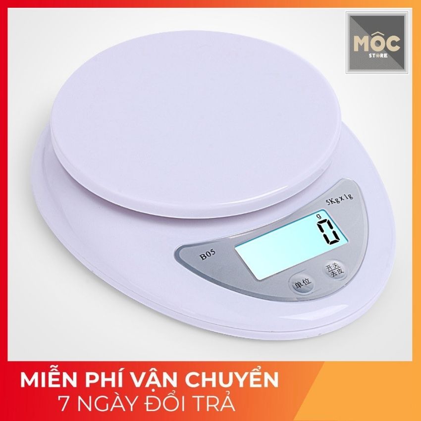[TẶNG 2 PIN] CÂN ĐIỆN TỬ MINI Nhà Bếp Electronic Kitchen Scale, Mộc Shop Saigon, M0481, Cân chia Thực Phẩm, Cân tiểu ly điện tử để bàn 5 kg nấu ăn, làm bánh, gia dụng thông minh giá rẻ, định lượng hỗ trợ ăn kiêng, đúng chế độ
