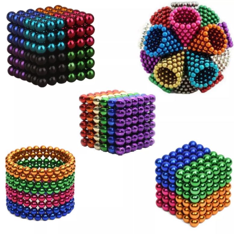 [HCM][ GIẢM GIÁ SỐC ] Bộ Nam Châm Bi 8 Màu - Bucky Ball 5mm 216 Viên 8 Màu Cao Cấp Giúp Tăng Khả Năng Tư Duy Xếp Hình Thông Minh Trò Chơi Vừa Mang Tính Sáng Tạo Kích Thích Trí Não Của Trẻ Tính Kiên Nhẫn Vừa Giúp Xả Stress Bảo Hành 12 T