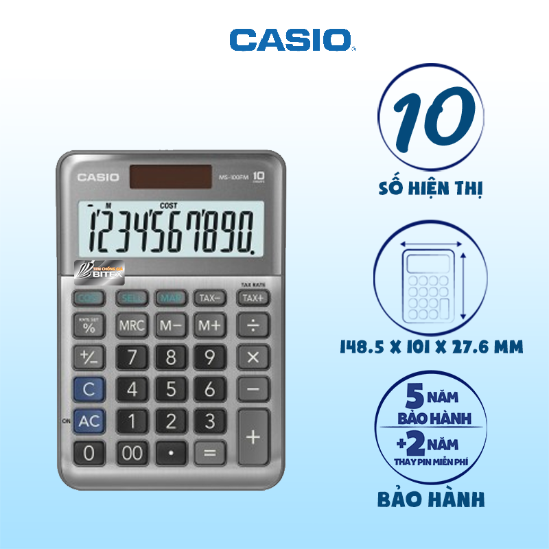 Máy tính Casio MS-100FM