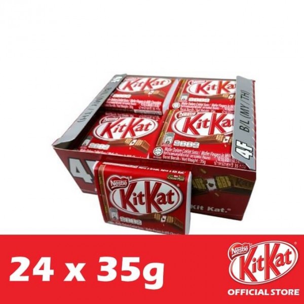 Hộp 24 thanh chocolate kitkat 4f thanh 35g