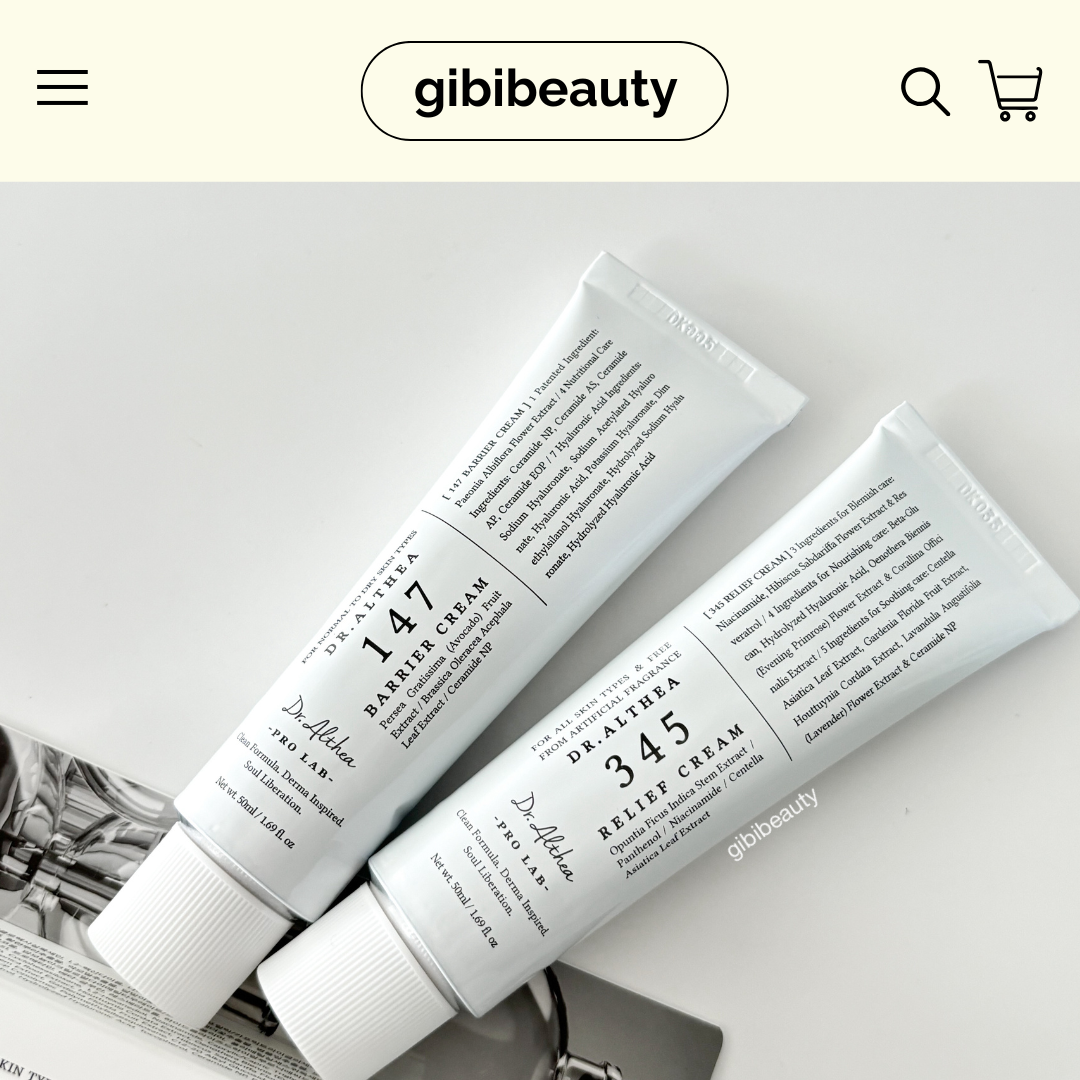 Kem dưỡng DR.ALTHEA 345 Relief Cream & 147 Barrier Cream 50ml