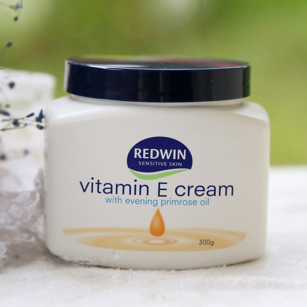 Kem dưỡng ẩm da Redwin Vitamin E Cream dưỡng da mềm mại, trắng sáng/300g