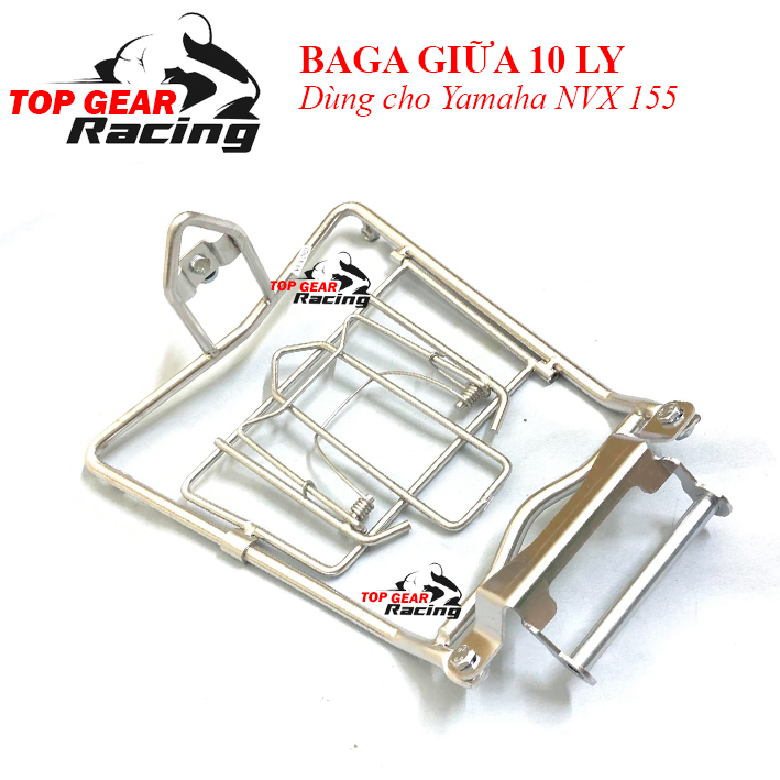 Baga giữa nvx các đời inox trắng dày 10 ly
