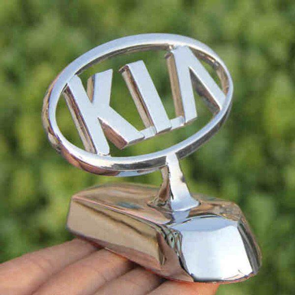 Logo thương hiệu Kia gắn mui xe ô tô sành điệu -Nhà Buôn Đồ Chơi Xe Hơi