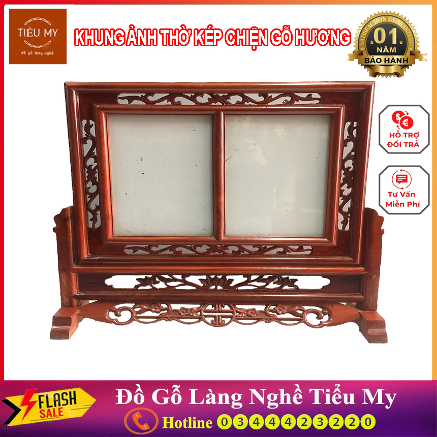 Khung Ảnh Đôi, Khung thờ Kép , hàng đẹp chất lượng cao, bảo hành uy tín