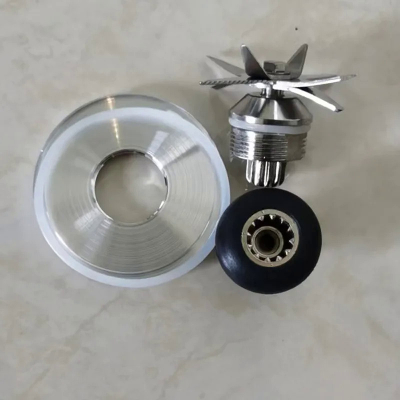 3pcs Phụ tùng máy xay sinh tố cho frothie tối ưu 9200aBạc Crest Máy xay sinh tố dao thay thế
