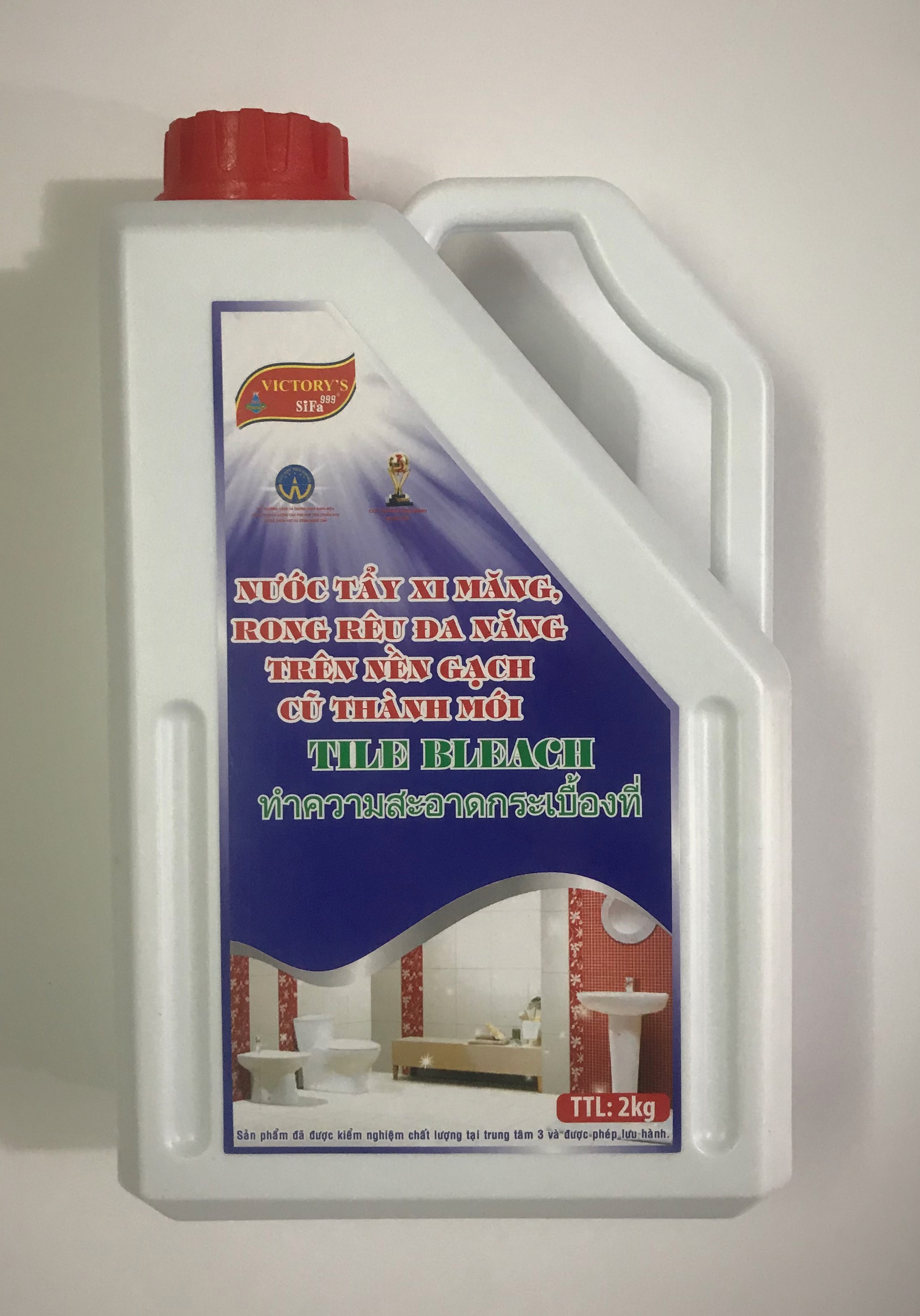 Nước Tẩy Gạch Xi Măng Cũ Thành Mới Victory