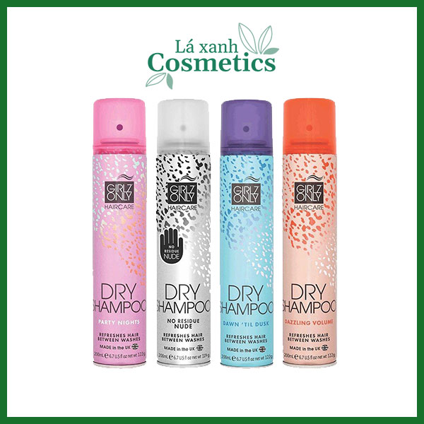 Dầu gội khô Girlz Only 200ml