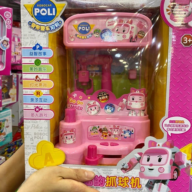 ĐỒ CHƠI MÁY GẮP KẸO MINI POLI