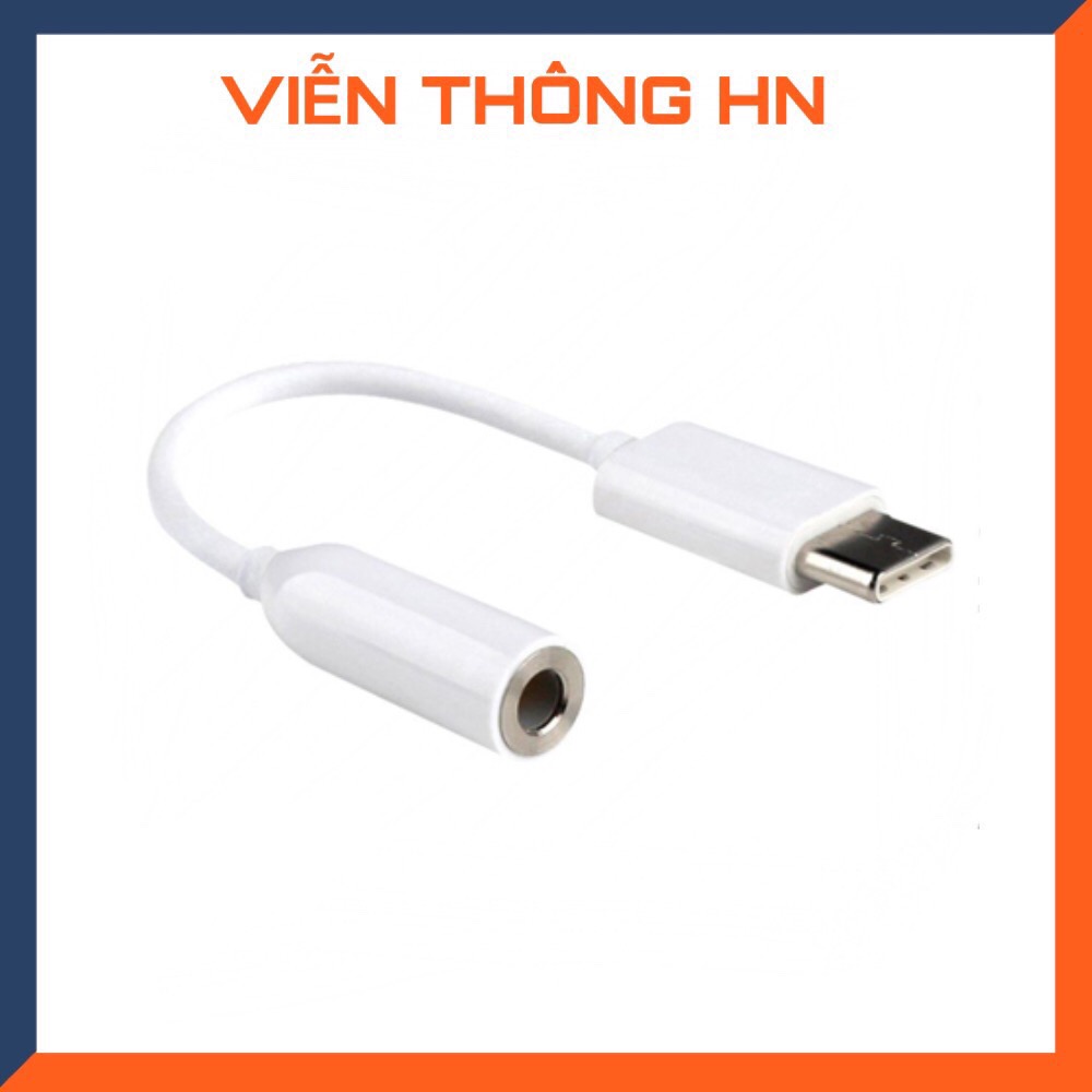 Jack chuyển từ cổng type c sang chân cắm audio 3.5mm cho mã đt samsung oppo vivo ....