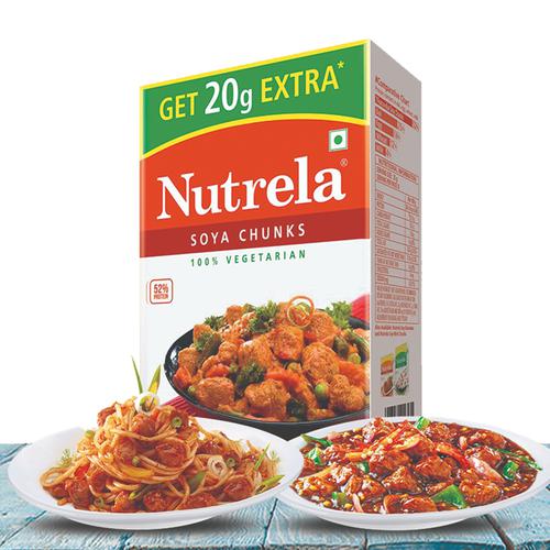 Soya Chunks- Soyabean- meal maker- Nutrela Soyabean- Indian Soyabean - Bột Đậu Nành dạng viên