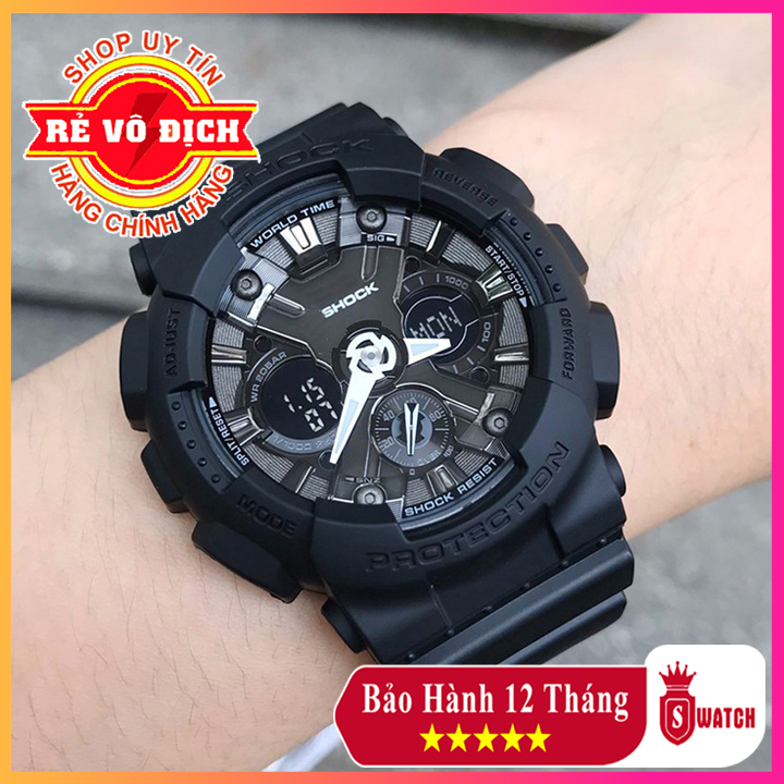 Đồng hồ thể thao GShock S120 ⚡FreeShip⚡ Chống nước đa năng, Năng động, cá tính - Đồng hồ thể thao nam ⚡ Bảo hành 12 tháng