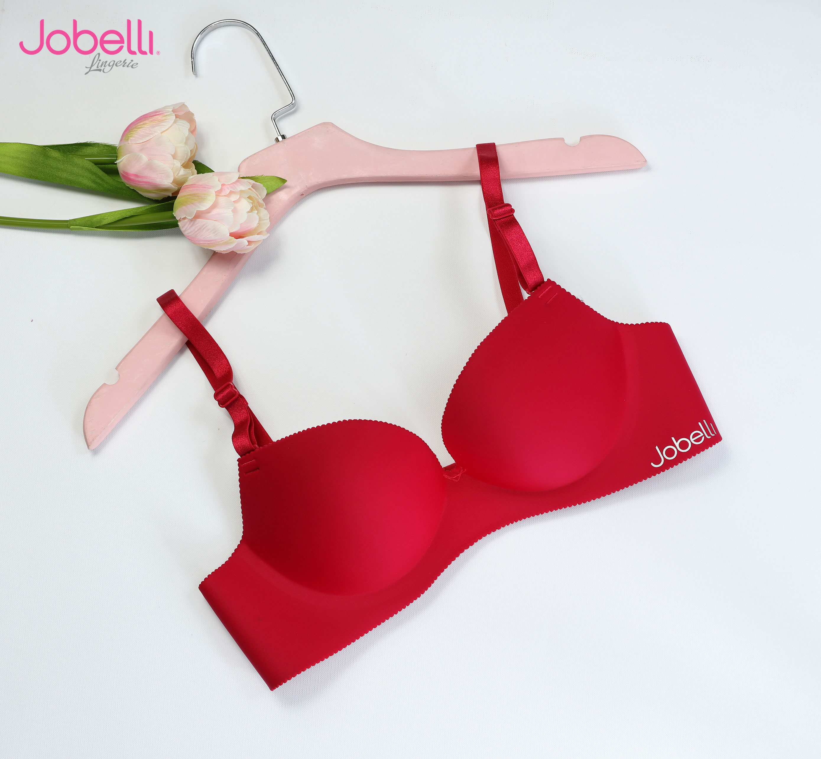 Áo lót su cao cấp, mút vừa nâng ngực Jobelli AU03