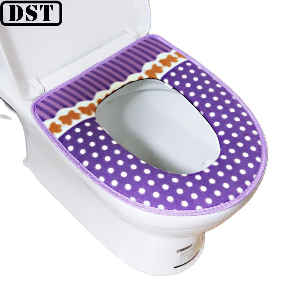 Miếng lót bồn cầu , Đệm lót bồn cầu , Bệ lót bồn cầu nỉ mùa đông , Miếng lót nỉ bồn cầu, Lót bồn cầu nhà vệ sinh, Phủ bồn cầu - Đệm Lót Bồn Cầu Nhật Bản Chống Lạnh, Chống Thấm, Tiện Lợi, Thời Trang