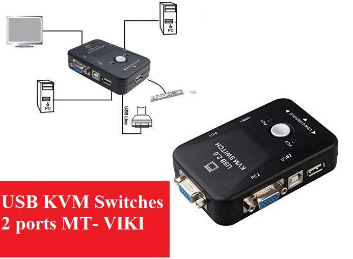 USB KVM Switches 2 ports MT- VIKI