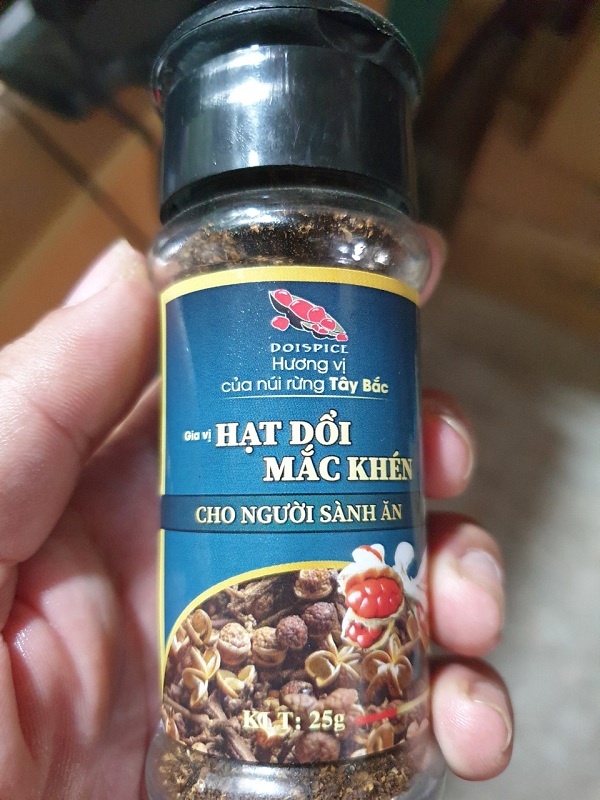 Hạt Dổi Mắc Khén Doispice cực thơm tiết kiệm tiện sử dụng 25g/lọ