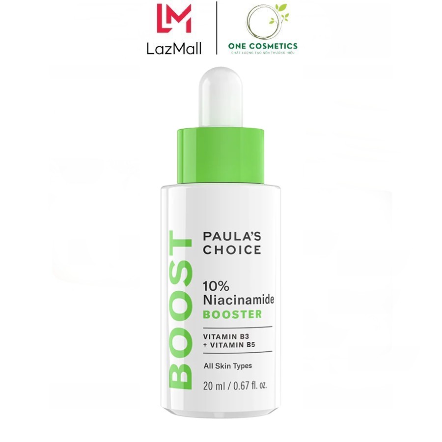 Tinh Chất Paulas Choice Resist 10% Niacinamide Booster ( vitamin B3) se khít lỗ chân lông 20ml