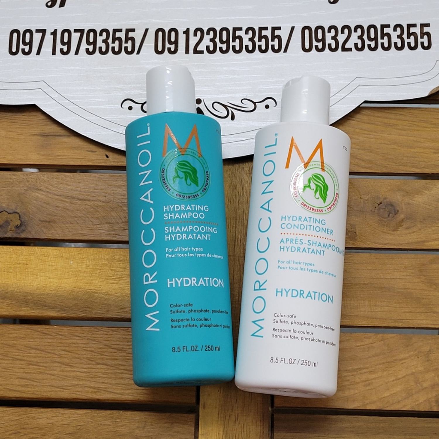 Dầu gội xả moroc dưỡng ẩm hydration 70ml - 250ml