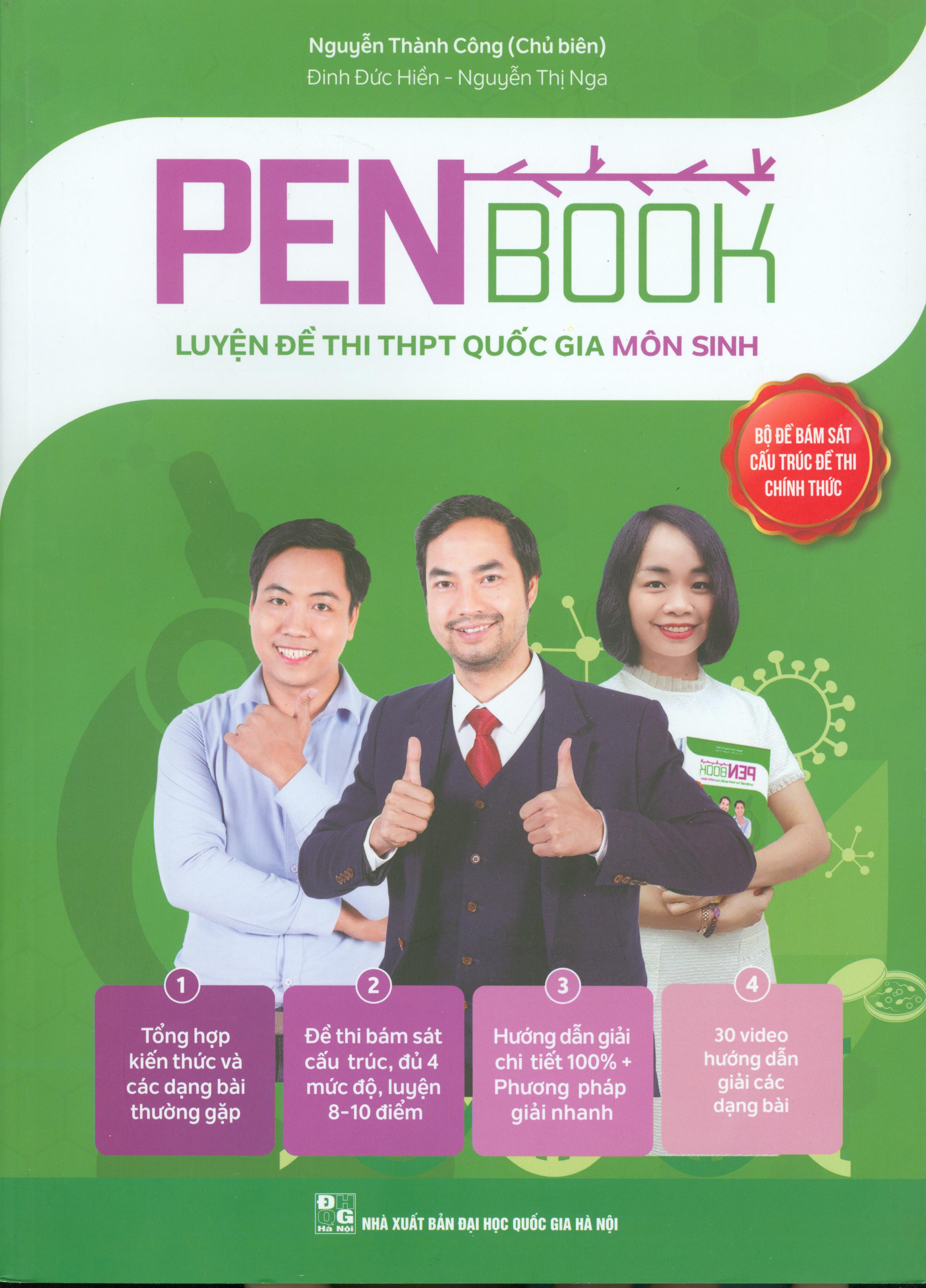 Pen Book Luyện đề thi THPT quốc gia Môn Sinh