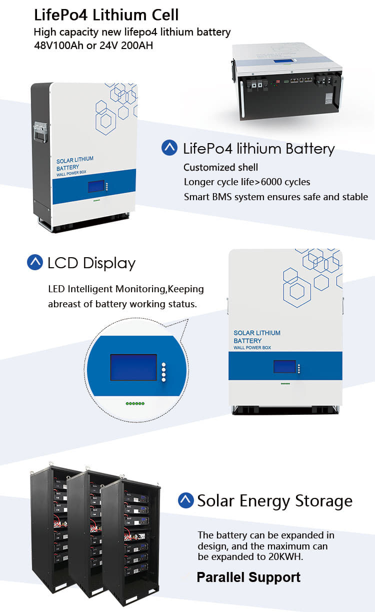 Pin điện năng lượng mặt trời Lithium - LiFePO4