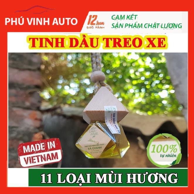 [HCM][Dùng Là Thơm] Tinh Dầu MỘC NHIÊN Treo Xe Phòng Ngủ Tủ Quần Áo... Có Giấy Chứng Nhận