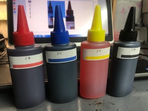 Mực in 100ml dùng cho máy in phun màu Canon