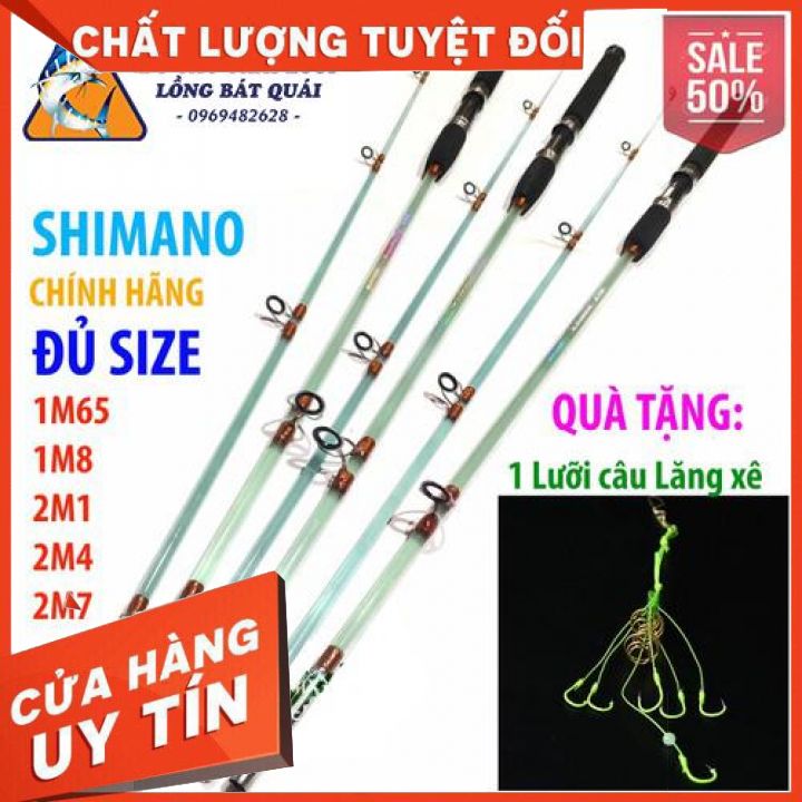 Cần Câu 2 Khúc SHIMANO SCABARD Đặc trong 1m65 - 2m7 [ Tặng 1 lưỡi lăng xê ] ... can cau ca 2 khuc, cần câu máy 2 khúc, cần câu 2 khúc đặc ruột, cần câu 2 khúc