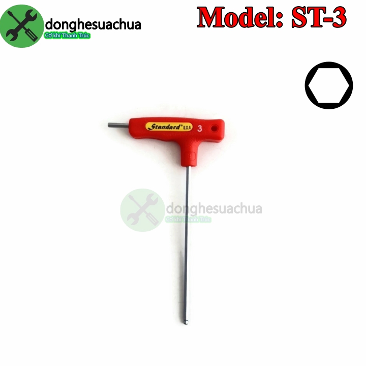 Lục giác bi chữ t 3mm standard st-03