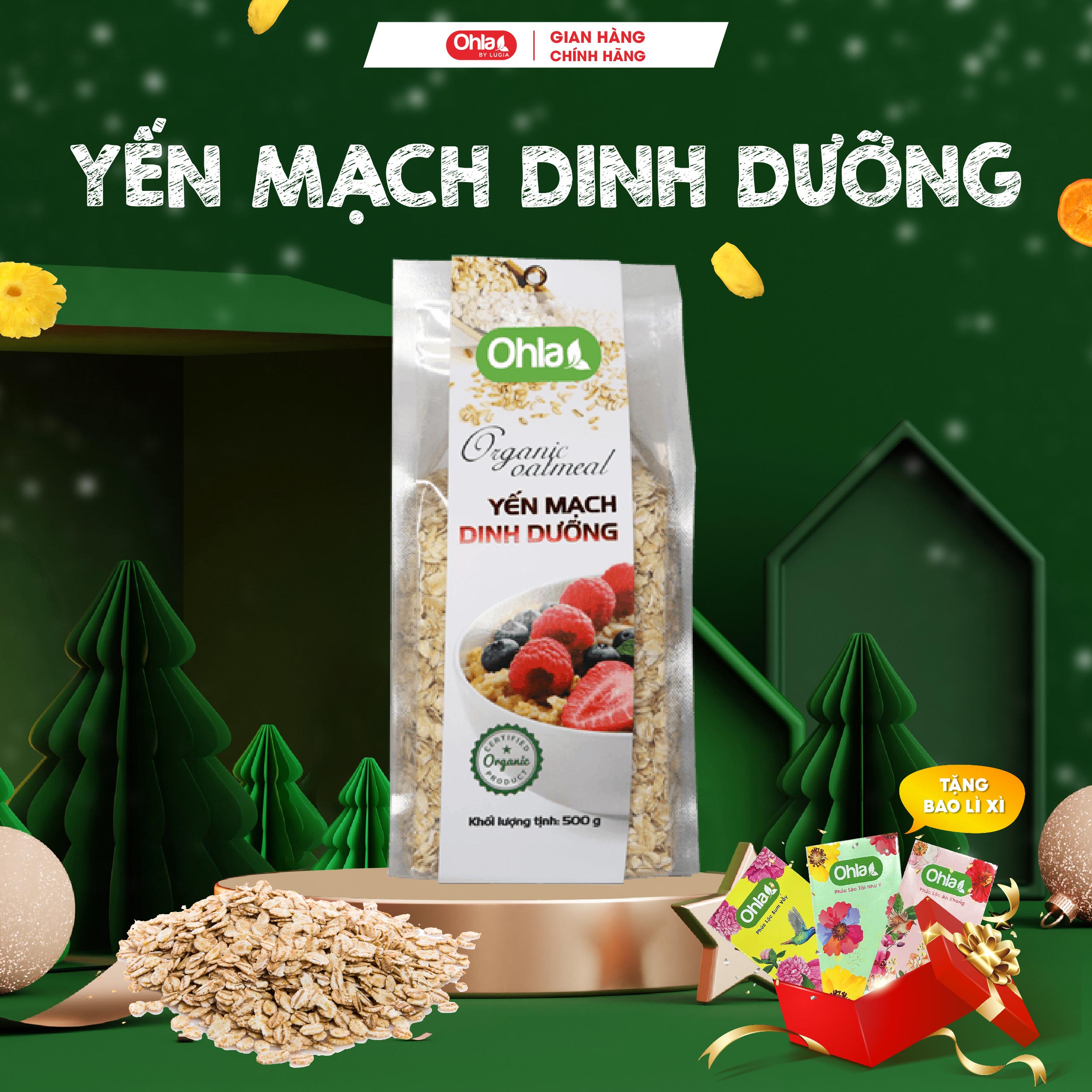 Yến mạch dinh dưỡng 500g