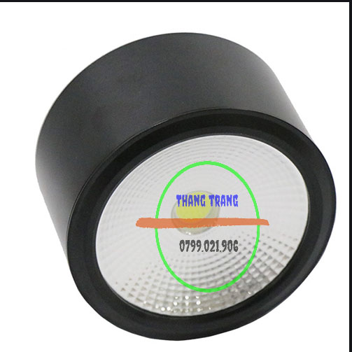 Đèn ống bơ ốp trần nổi 7W + 12w vàng, đèn lon nổi 3 màu + Bảo hành 2 năm