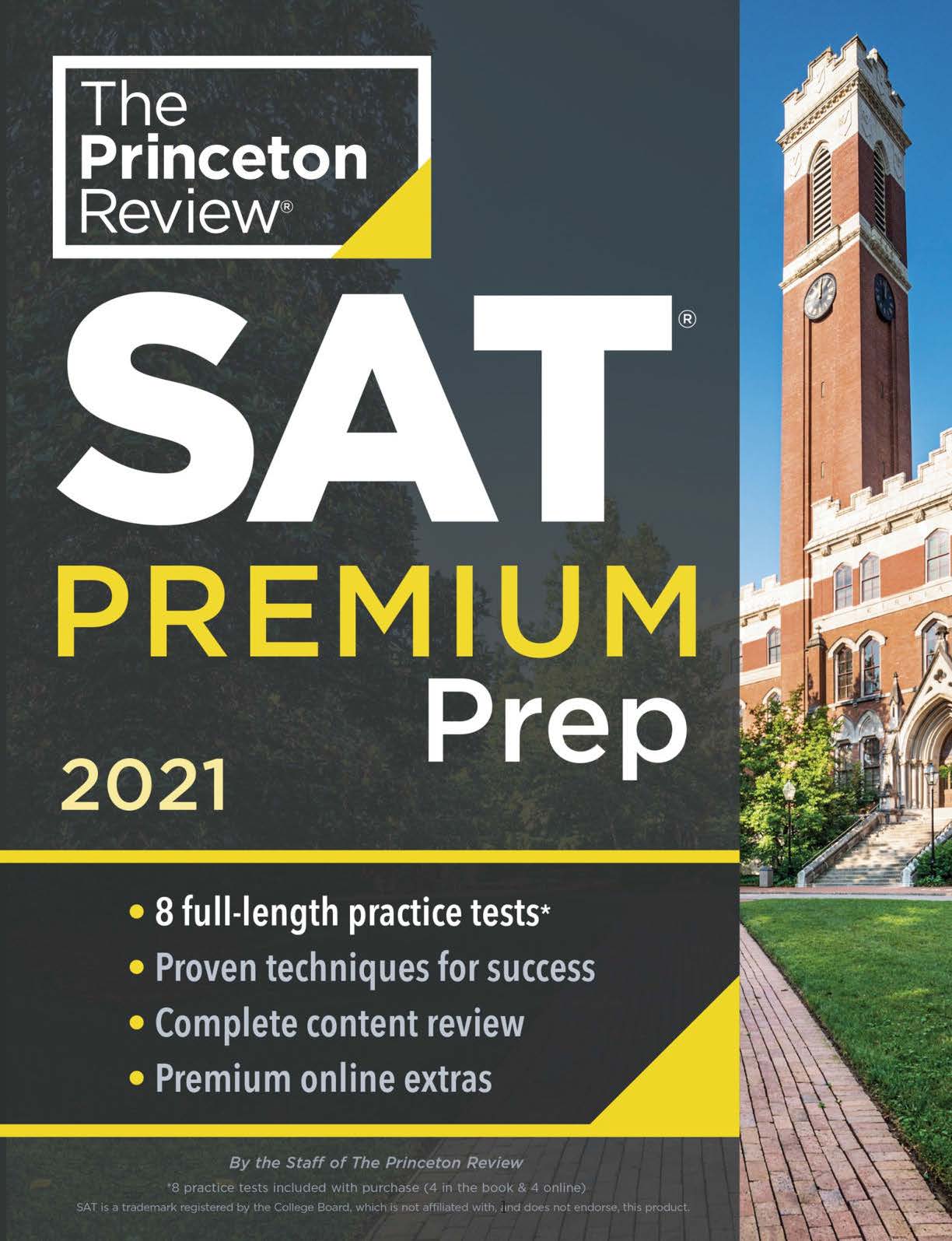 The Princeton Review SAT Premium Prep 2021