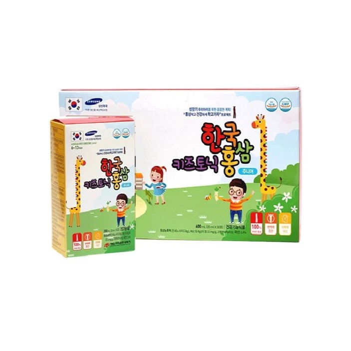 Nước hồng Sâm cho trẻ 6-13 tuổi Daedong 30 gói