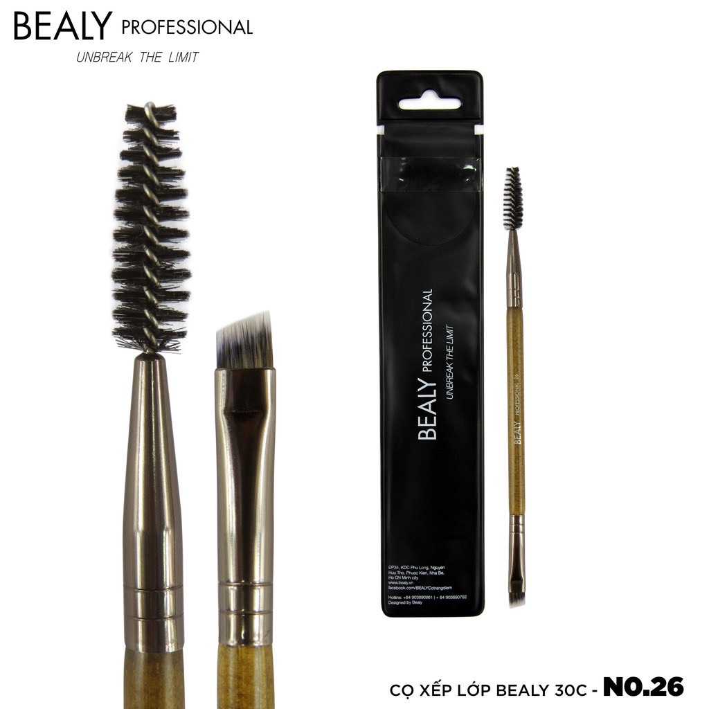 Cọ xếp lớp vẽ chân mày hai đầu bealy - cxl30c - n0.24