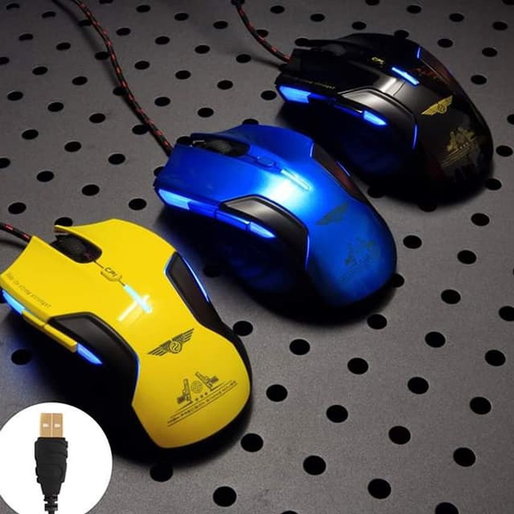 Chuột quang chuyên game có dây newmen g7 plus - mẫu 2019.