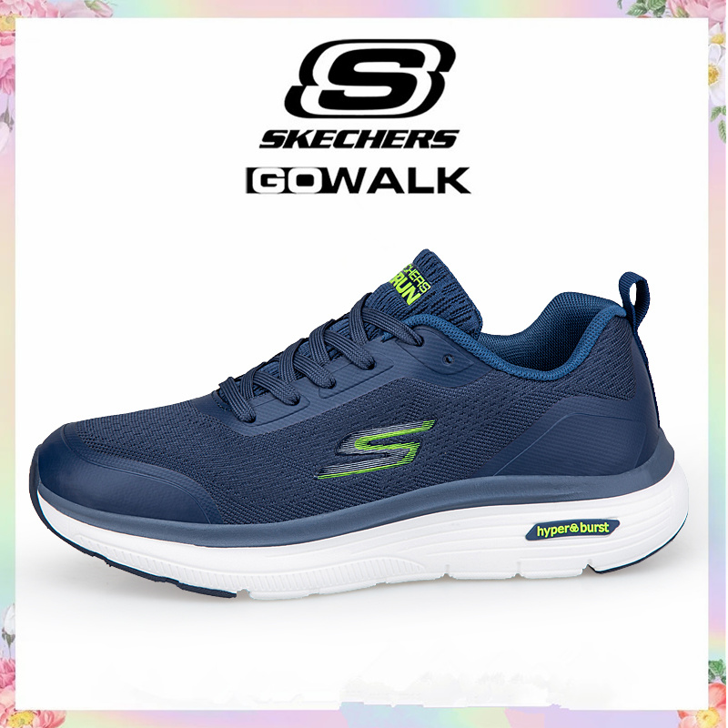 SKECHERS_ Đôi giầy đen Giày nam giày thể thao giày chạy bộSports Shoes Infinity Cool Walking Shoes Sport Arch Fit Shoes NEWSke-cher_SMen's Shoes Gowalk Arch Fit-fun Times New Men's sketchers shoes men sports shoes men