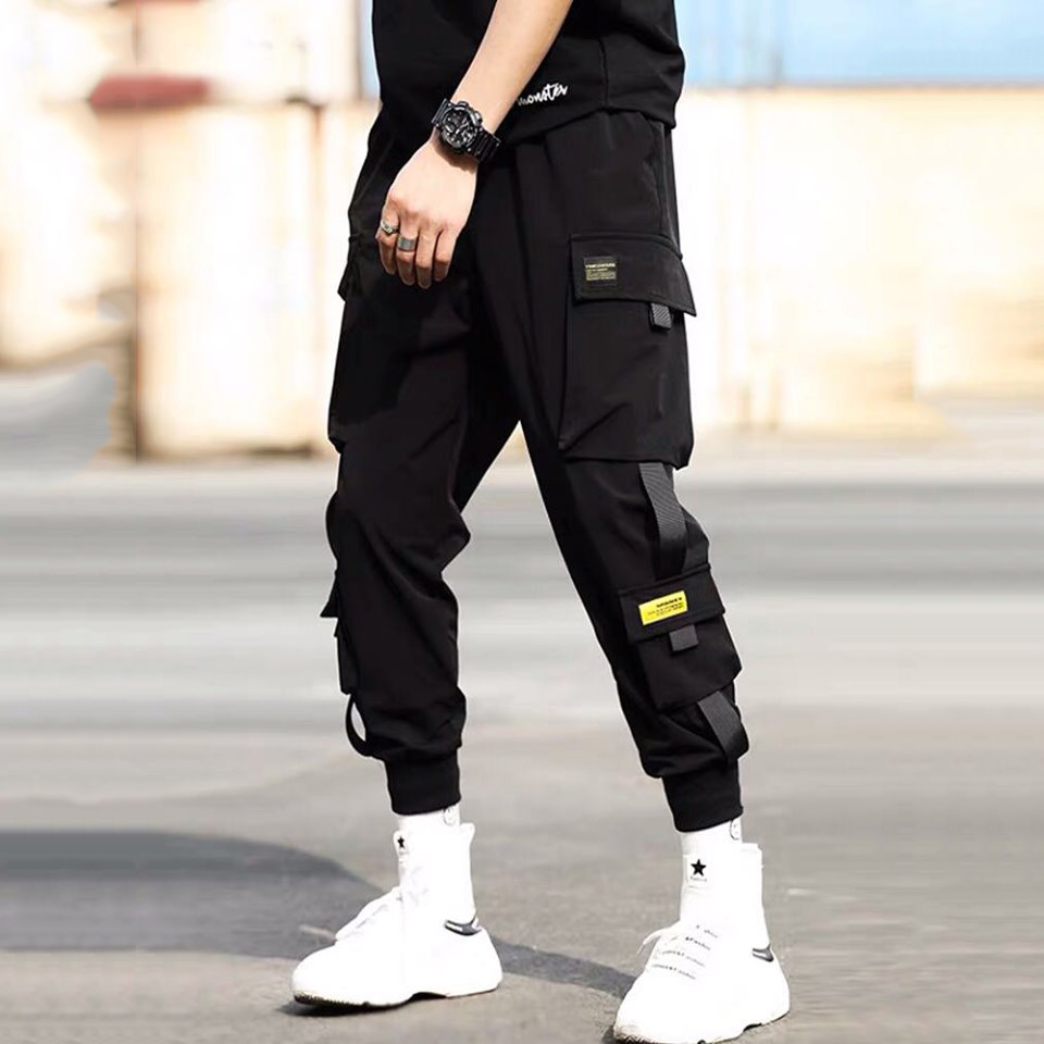 Quần Jogger Túi Hộp Thể Thao Nam Phối Bốn Túi Hộp To Nhỏ Độc Đáo Bo Gấu Năng Động Thời Trang SMARTLY GIRL JOGGER 9000055C