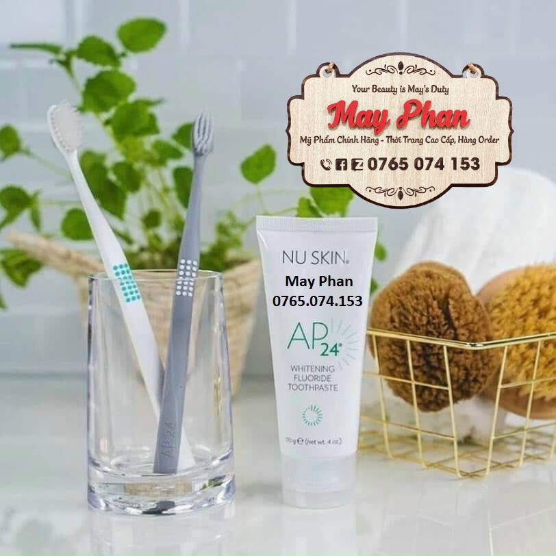 Kem Đánh Răng Nuskin AP24 Whitening Fluoride Toothpaste 110g