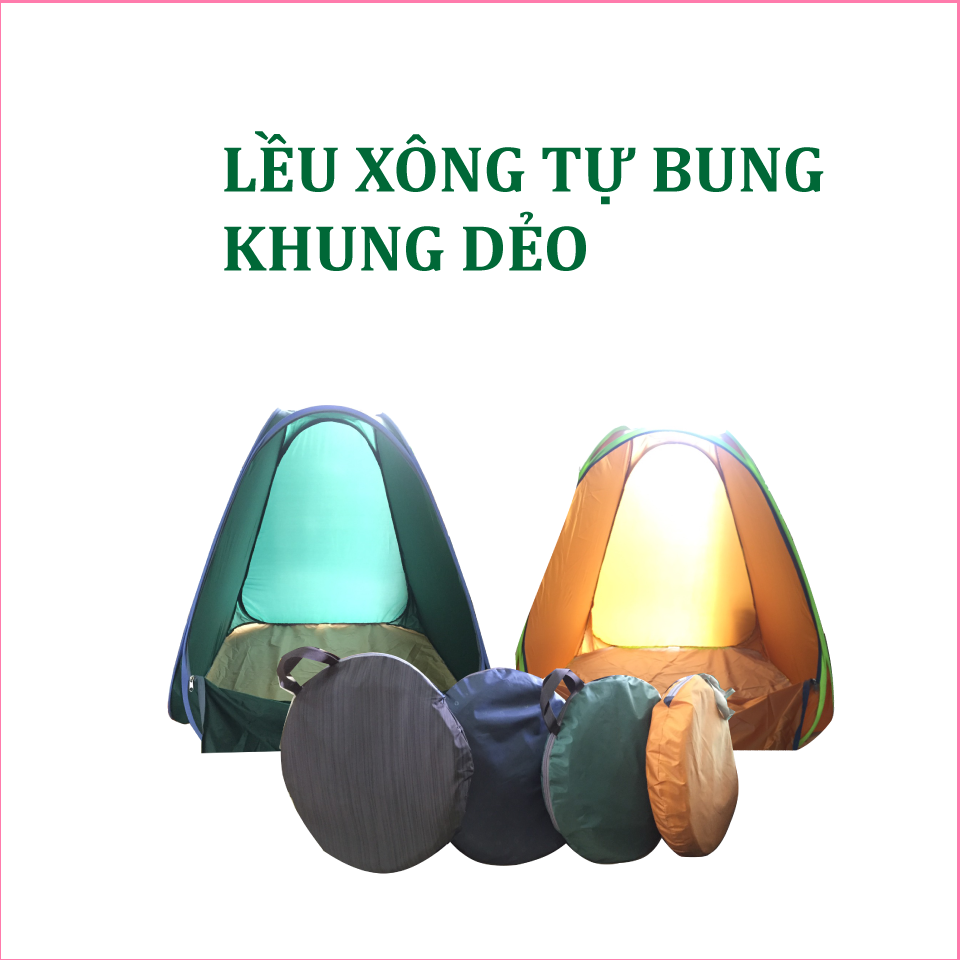 LỀU XÔNG HƠI TỰ BUNG ( màu giao ngẫu nhiên )