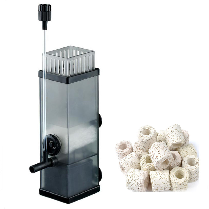 Lọc váng mặt nước cho bể cá jy-03 ey 03 tặng kèm bông lọc