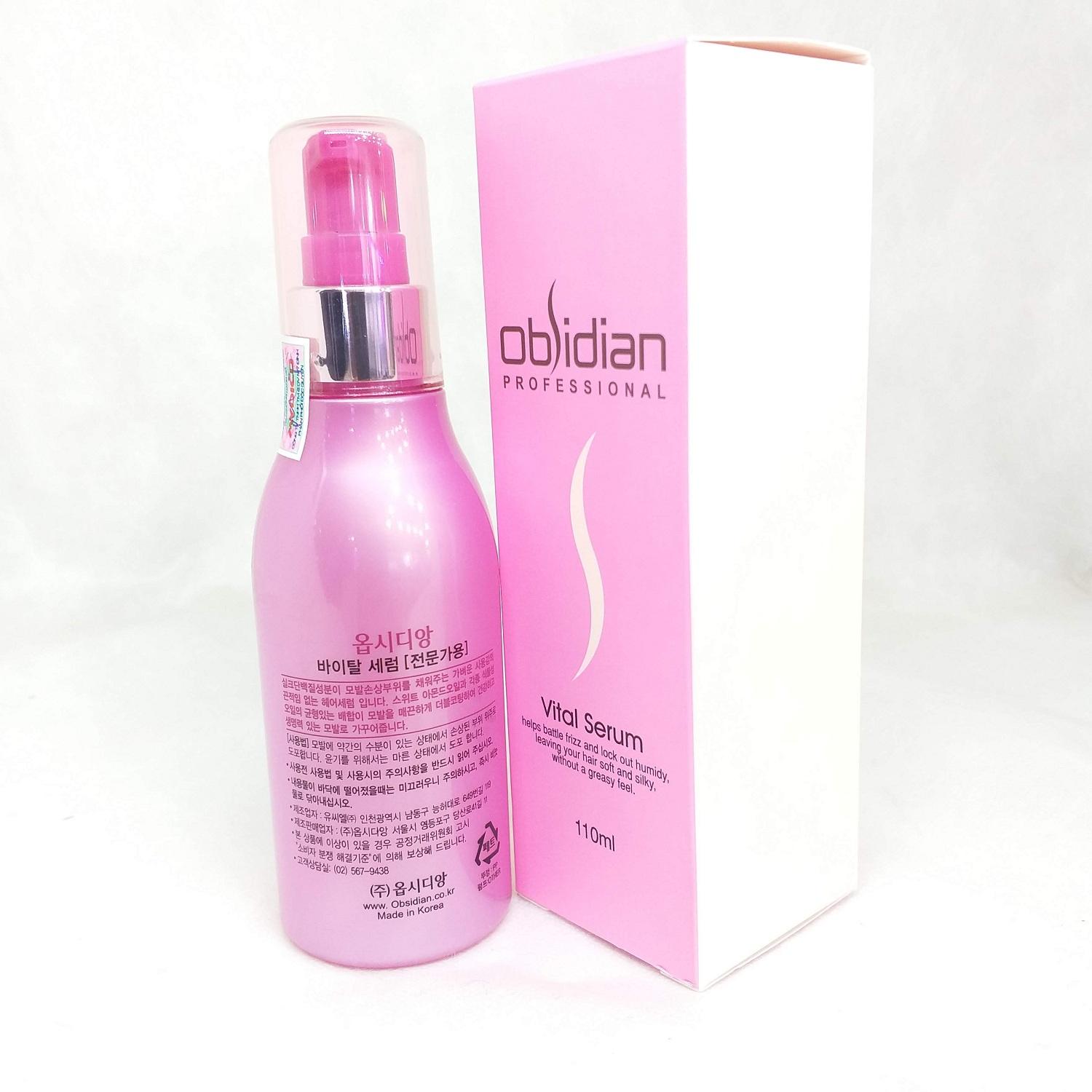 Tinh dầu tái tạo tóc hư tổn Obsidian Vital Serum 110ml