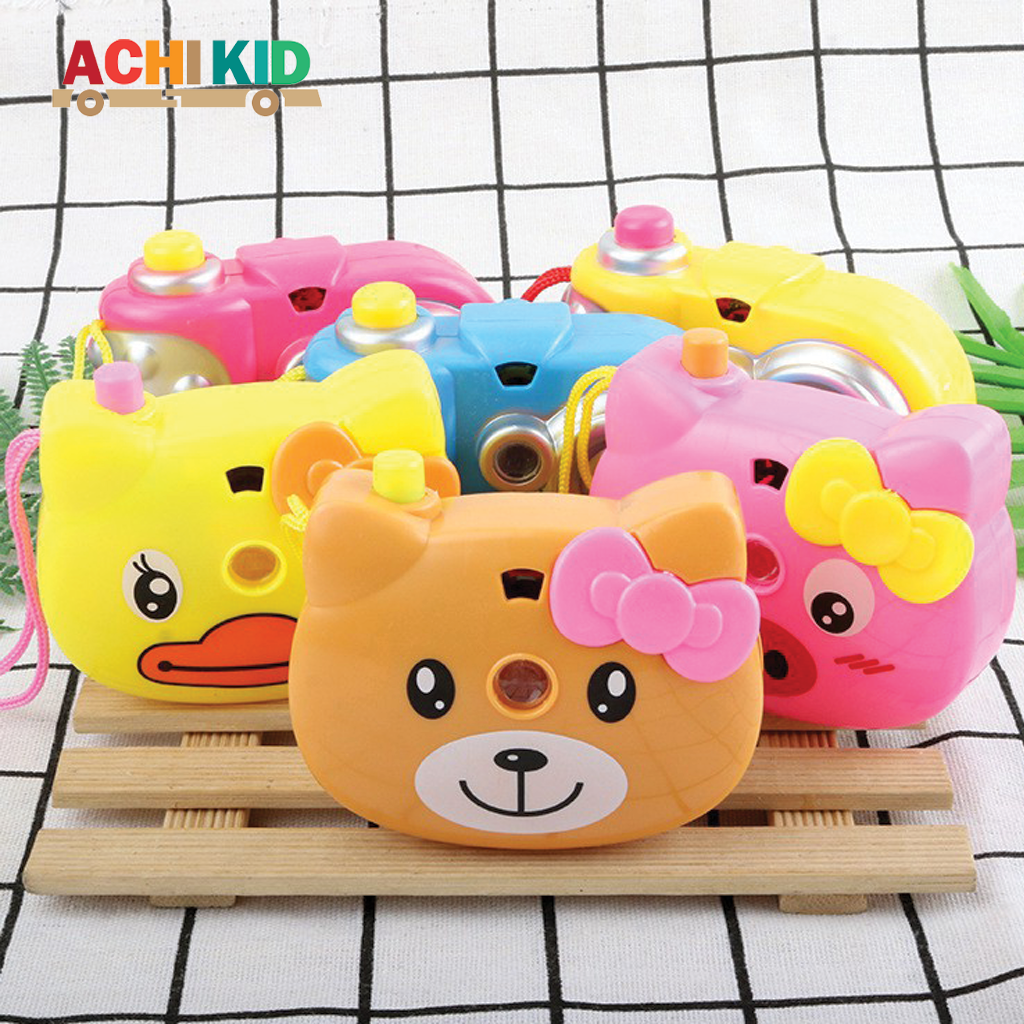 Đồ chơi máy ảnh,Đồ chơi Máy Ảnh Chiếu Phim hoạt hình động vật cho bé