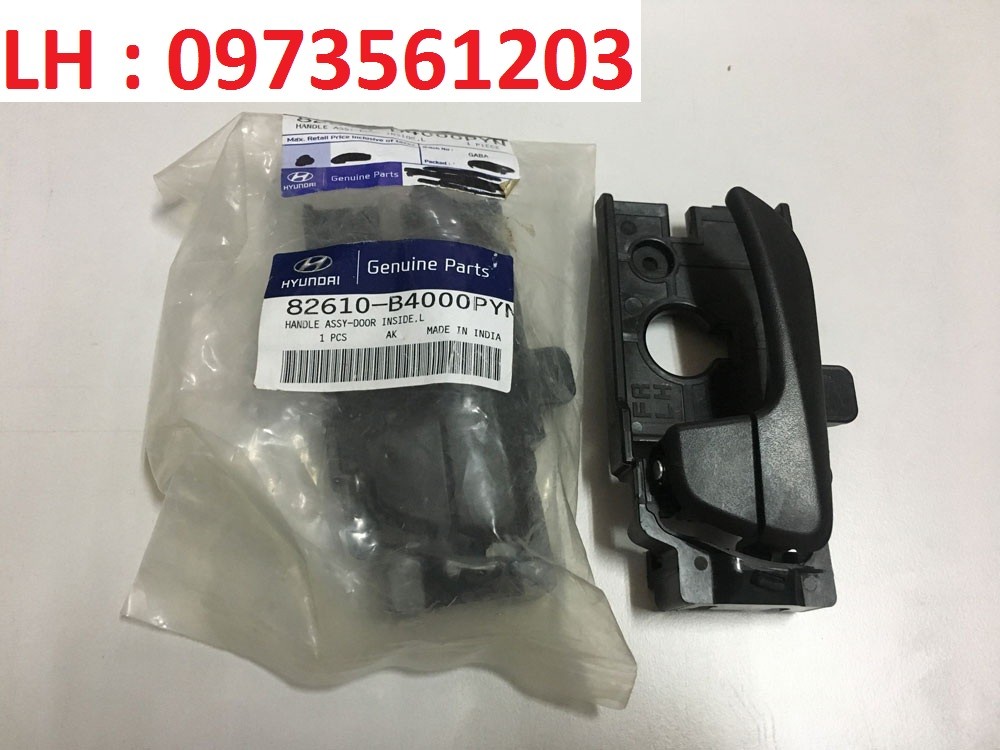 Tay cửa trong Grand I10 - tay đen - XỊN CHÍNH HÃNG