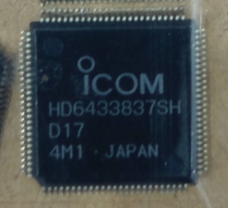 [HCM]HD6433837 CPU for IC-718