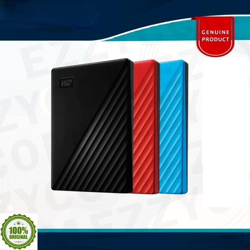 Ổ cứng di động usb3.0 wd my passport 1tb 2tb - hàng nhập khẩu
