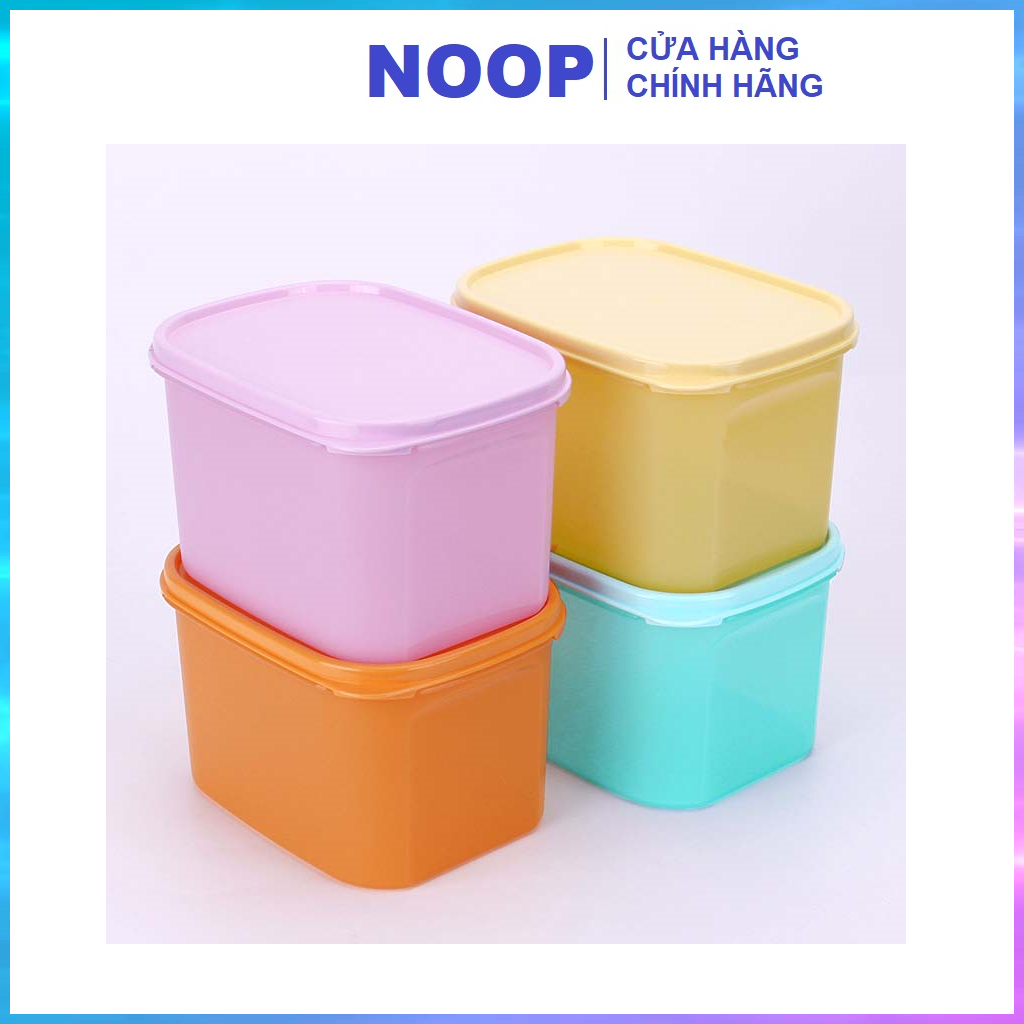 Bộ hộp ngăn mát tupperware, bộ 4 hộp, hộp đựng thực phẩm, mỗi hộp 1.9l