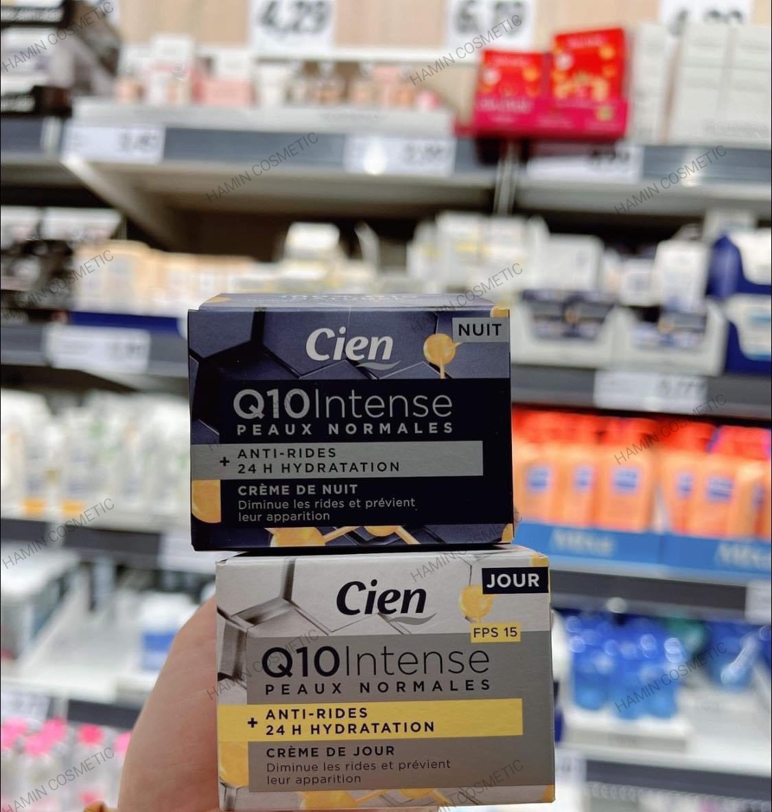 Kem dưỡng Cien Q10 Intense Normale_haut chống lão hóa ngày và đêm
