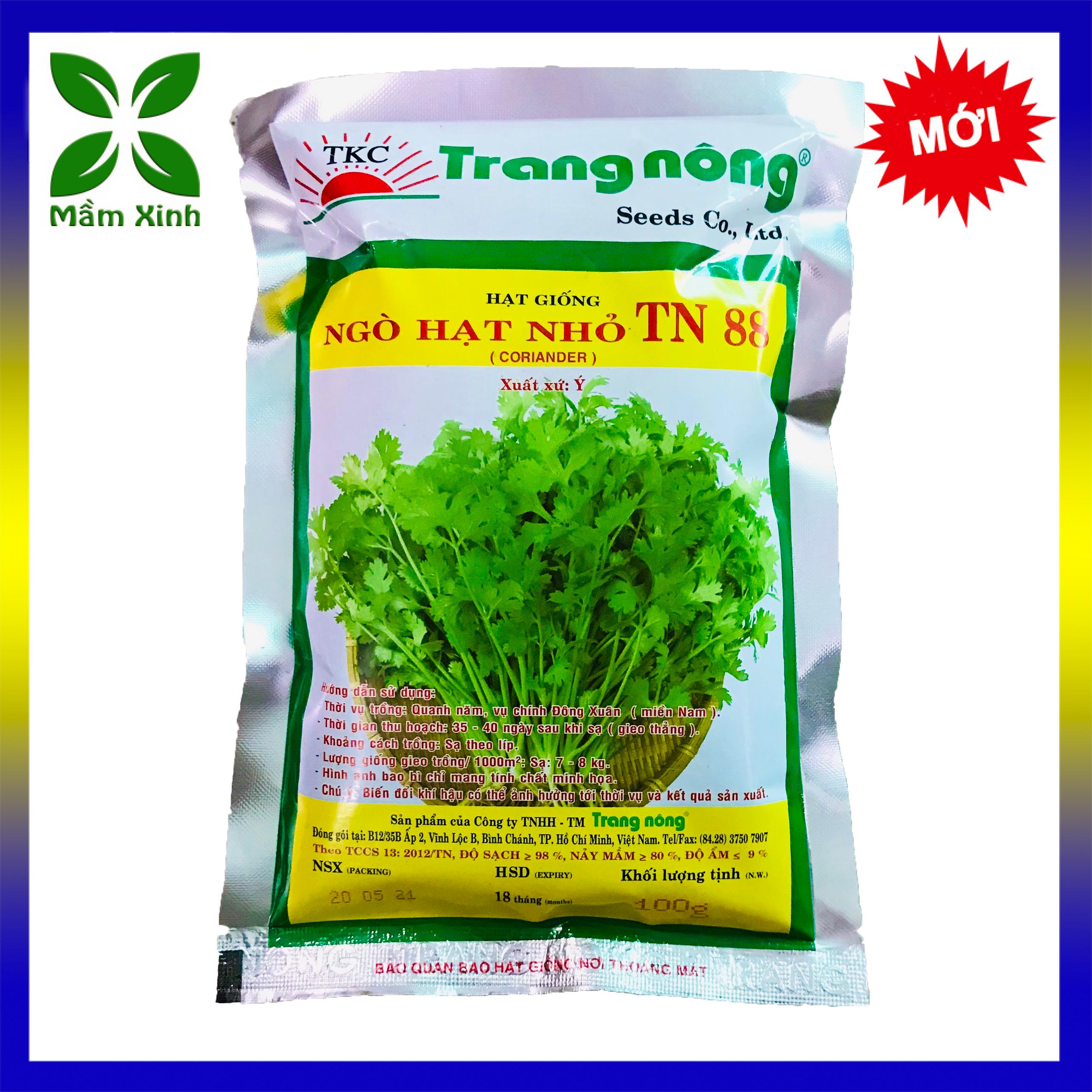 Hạt giống ngò rí trang nông gói 100gr