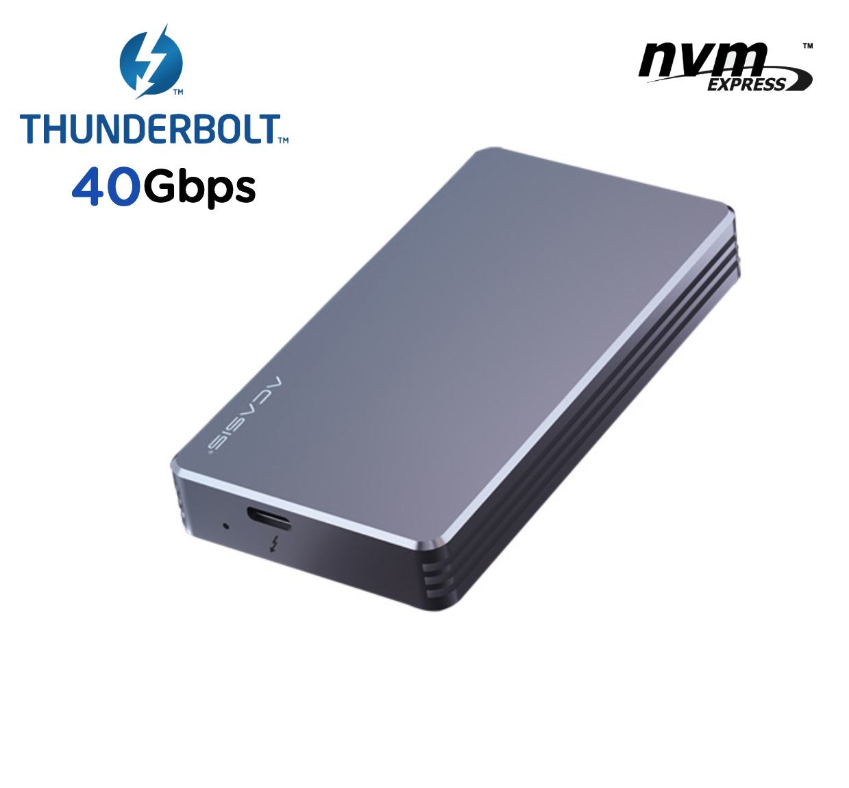 Box ổ cứng ssd nvme m.2 thunderbolt 3 40gbps tốc độ cao -