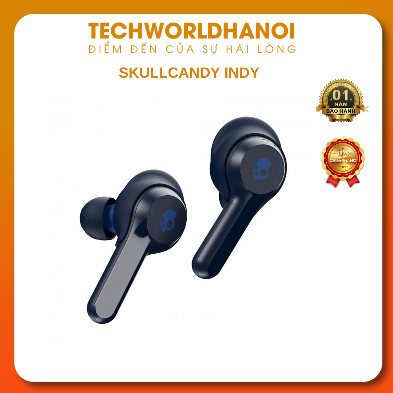 Tai nghe True Wireless Skullcandy Indy | Hàng chính hãng